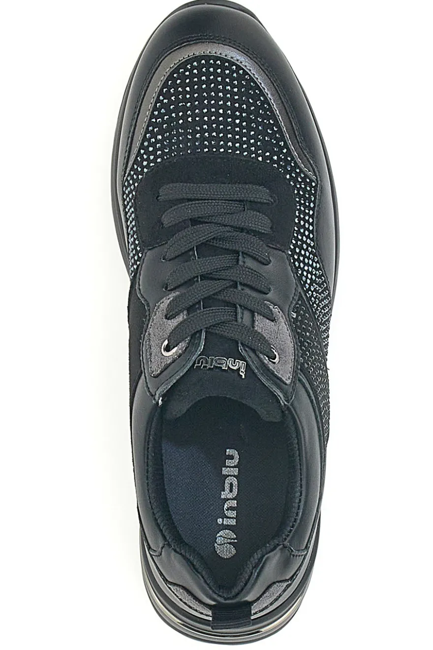 Sneakers Nere con Strass Inblu IN397014
