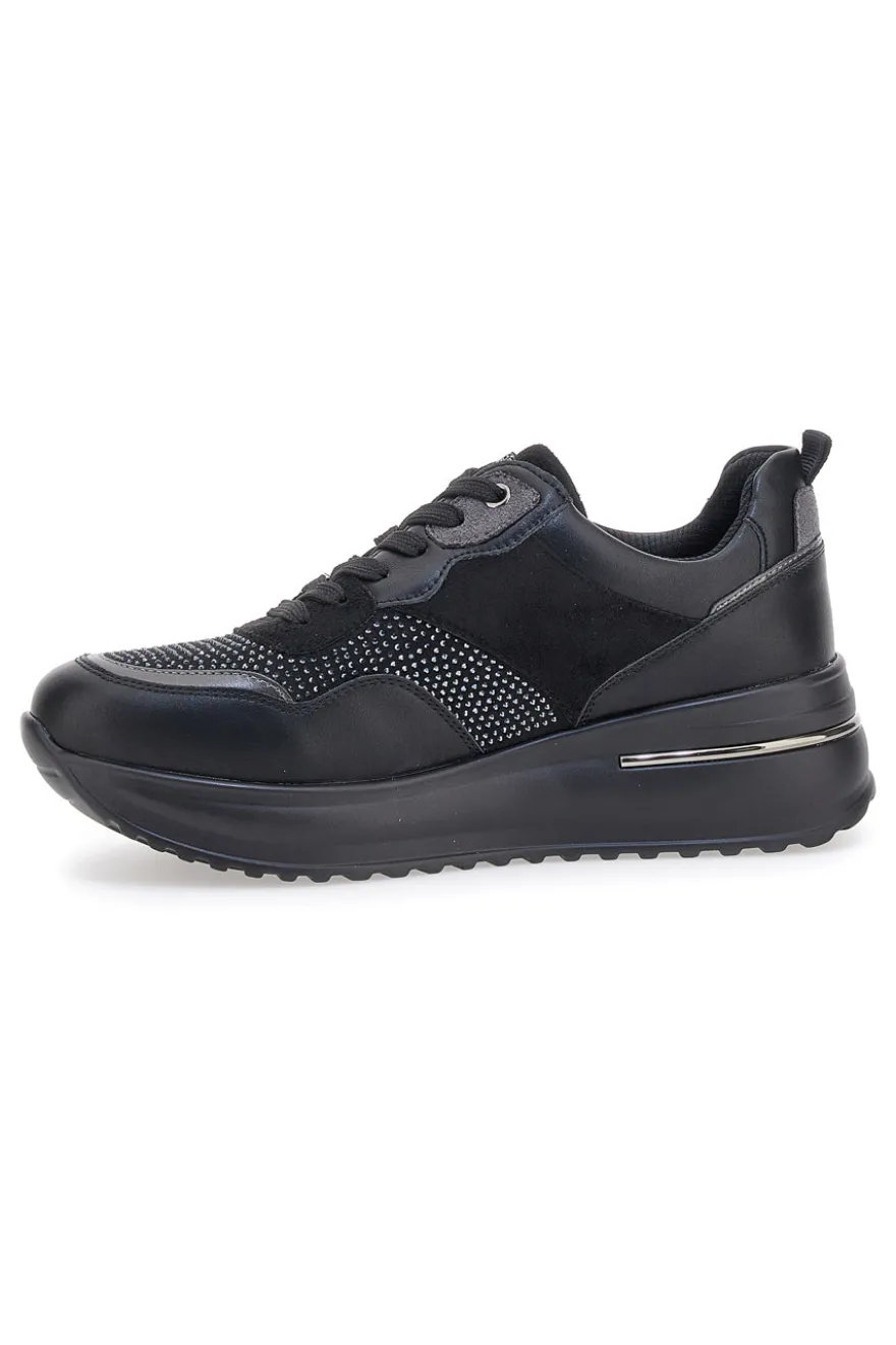 Sneakers Nere con Strass Inblu IN397014