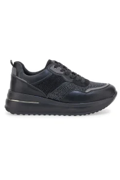 Sneakers Nere con Strass Inblu IN397014