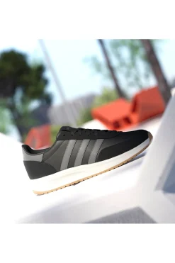 Sneakers nere con strisce grigie e suola ammortizzata Adidas Run 70s 2