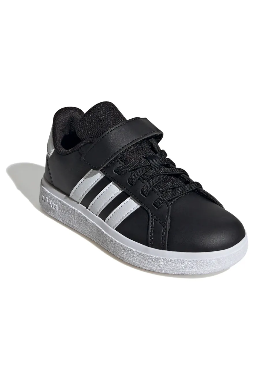 Sneakers Nere Con Strisce Bianche ADIDAS GRAND COURT 2 EL C