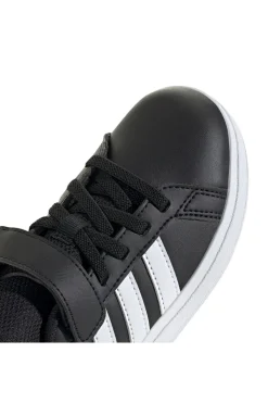 Sneakers Nere Con Strisce Bianche ADIDAS GRAND COURT 2 EL C