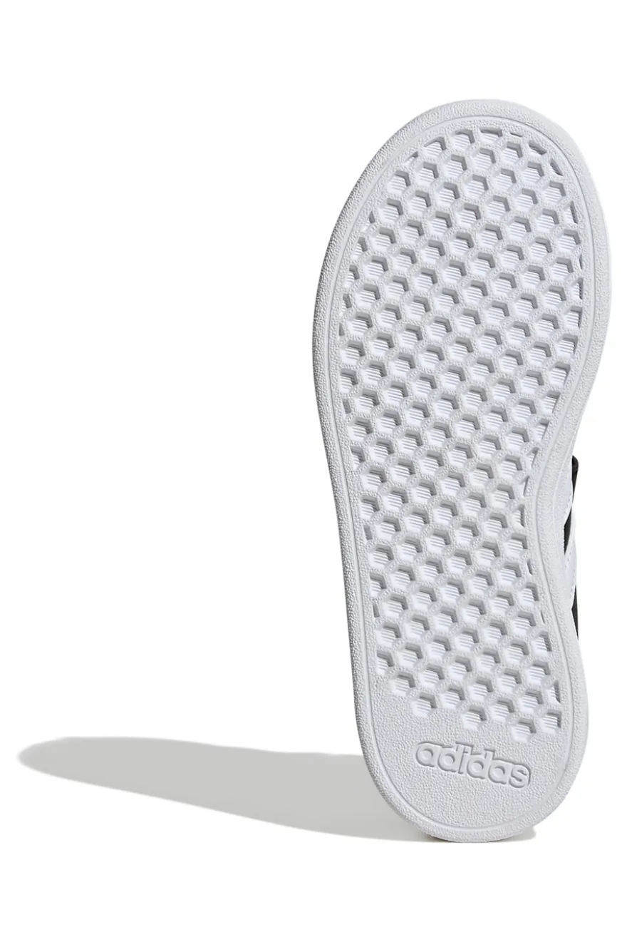 Sneakers Nere Con Strisce Bianche ADIDAS GRAND COURT 2 EL C