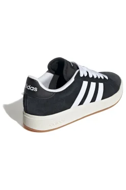 Sneakers nere con strisce bianche Adidas Grand Court Base 00s
