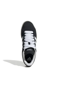 Sneakers nere con strisce bianche Adidas Grand Court Base 00s