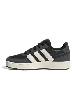Sneakers nere con suola bianca e strisce Adidas Breakbase J