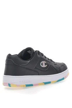 Sneakers Nere con Suola Colorata RD18 Low G GS
