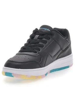 Sneakers Nere con Suola Colorata RD18 Low G GS