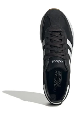 Sneakers nere con suola e bande laterali bianche Adidas Run 70s 2.0