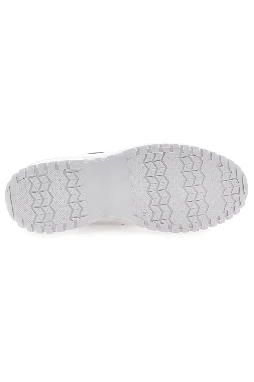 Sneakers Nere Con Suola Platform Bianca FREDDY FY7601