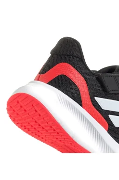 Sneakers nere con suola rossa e chiusura a strappo Adidas Runfalcon 5 EL C