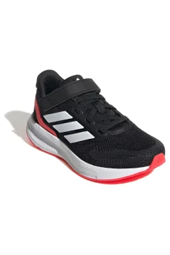 Sneakers nere con suola rossa e chiusura a strappo Adidas Runfalcon 5 EL C