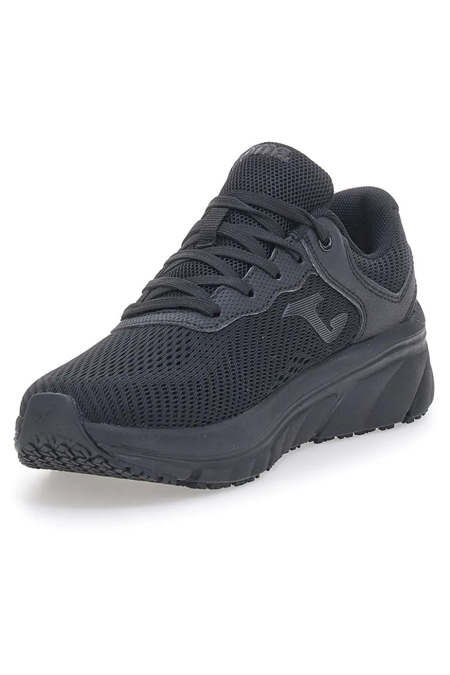 Sneakers Nere con Tomaia in Mesh e Soletta Memory Foam JOMA ATENEA LADY 2521