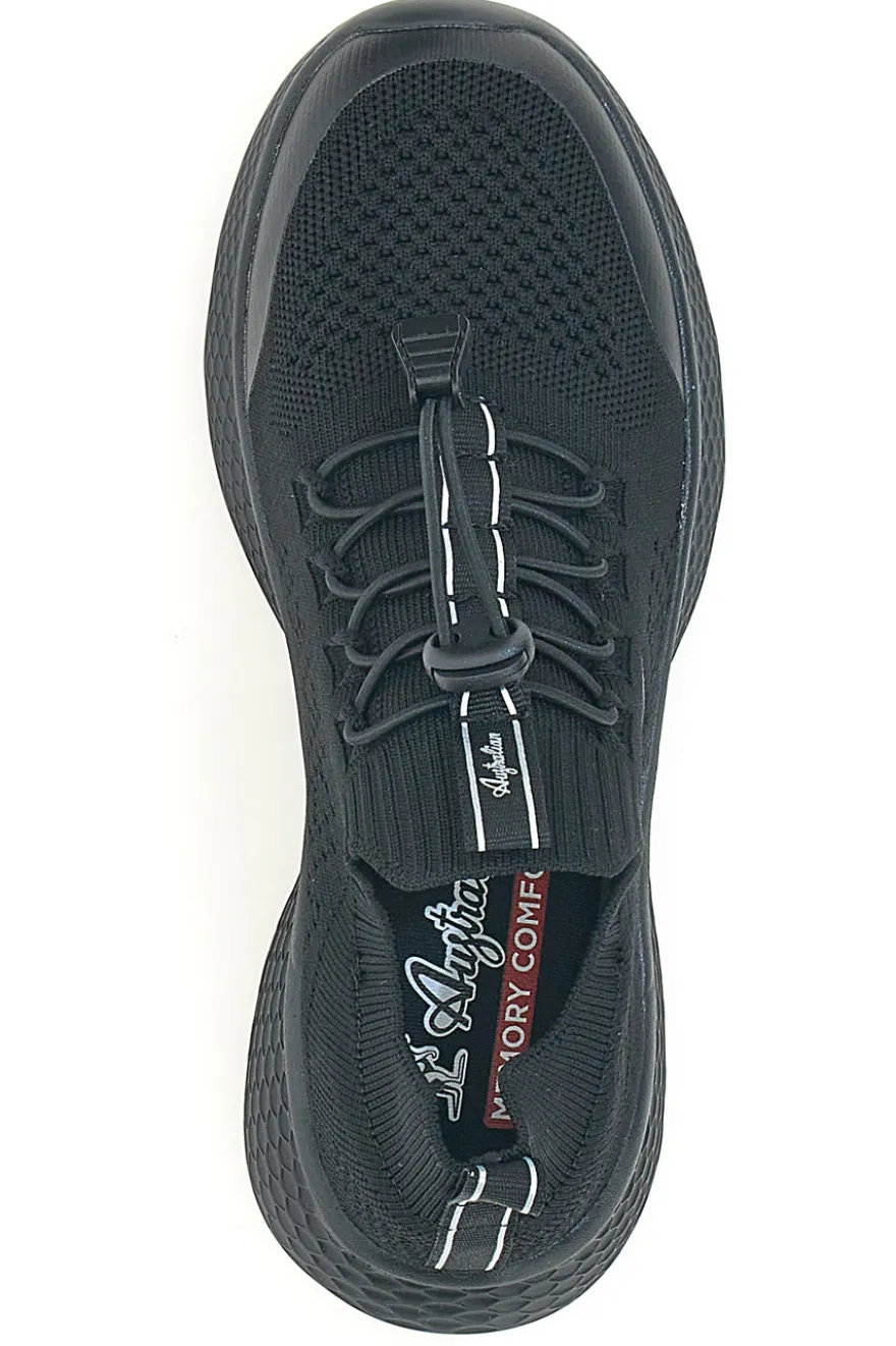 Sneakers Nere con Tomaia in Mesh e Chiusura Elastica AUSTRALIAN AU25W107