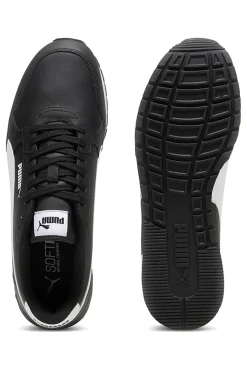 Sneakers Nere con Tomaia in Pelle PUMA ST Runner v4 L