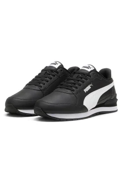 Sneakers Nere con Tomaia in Pelle PUMA ST Runner v4 L