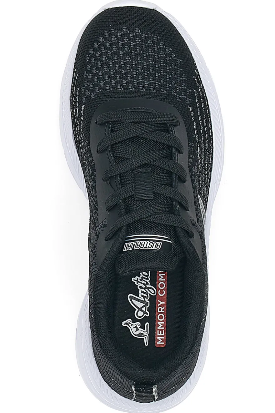 Sneakers Nere con Tomaia Traspirante e Memory Confort AUSTRALIAN AU25W507