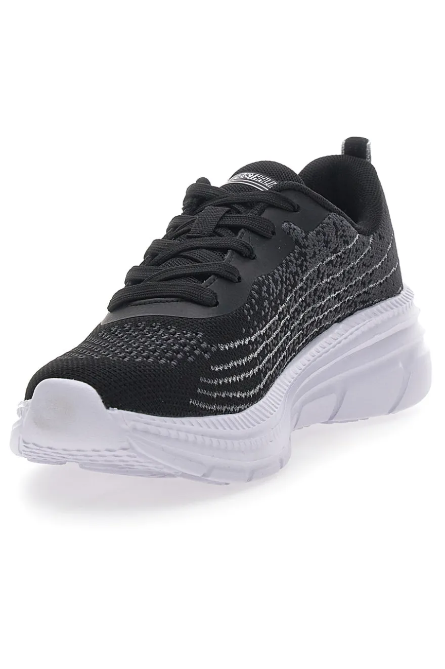 Sneakers Nere con Tomaia Traspirante e Memory Confort AUSTRALIAN AU25W507