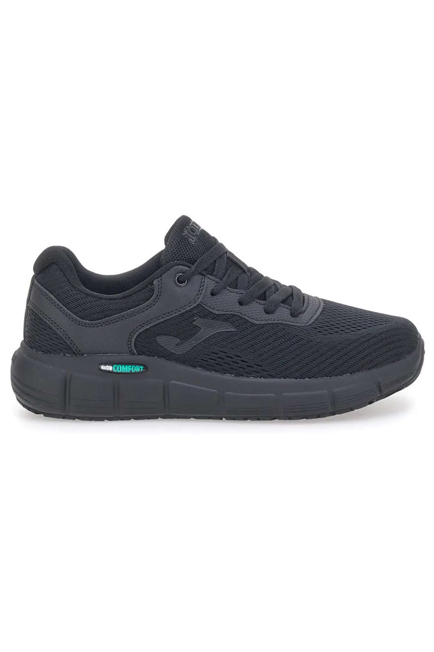 Sneakers Nere con Tomaia in Mesh e Memory Foam JOMA ATENEA MEN 2501