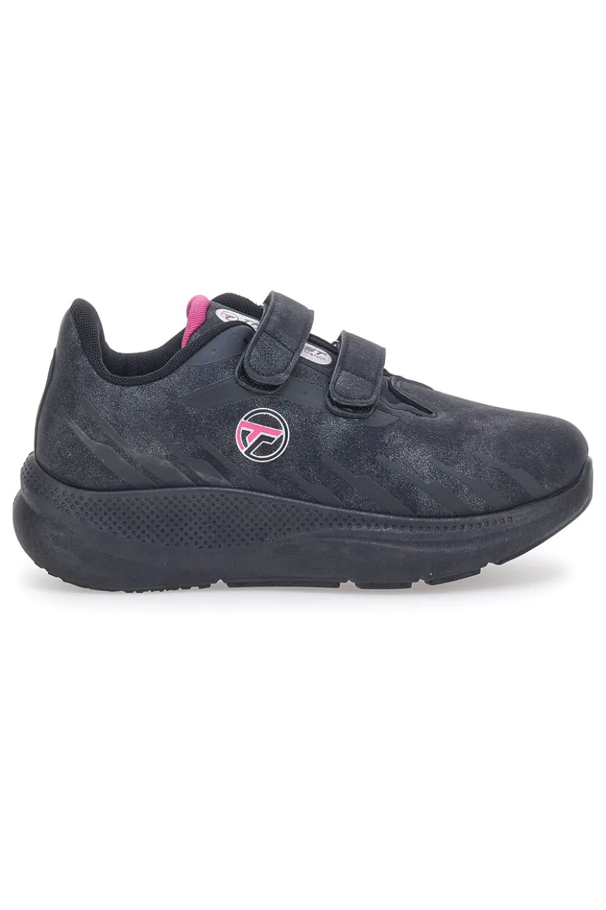 Sneakers Nere con Velcro The First 325305