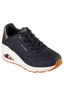Sneakers nere con zeppa e dettagli metallici Skechers UNO Wedge Hi Steps