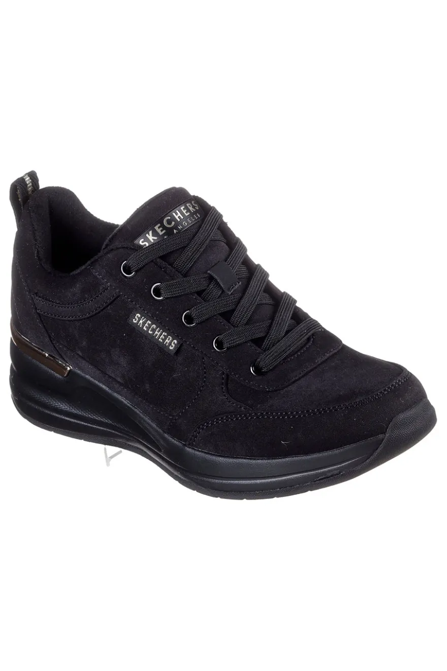 Sneakers nere con zeppa e dettagli metallici Skechers Billion 2 Prissy N Plush