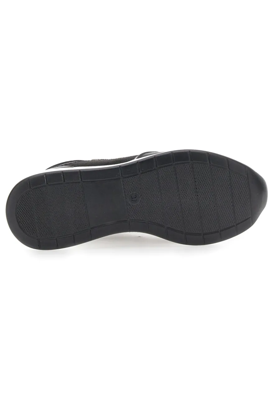 Sneakers nere con zip e dettagli glitter Laura Biagiotti L97619516