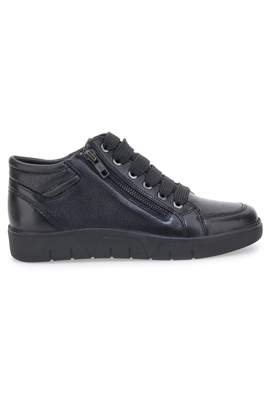 Sneakers nere con zip e memory foam Pittarello 17800