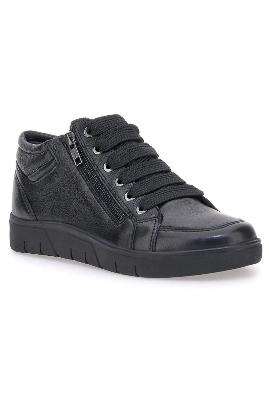 Sneakers nere con zip e memory foam Pittarello 17800