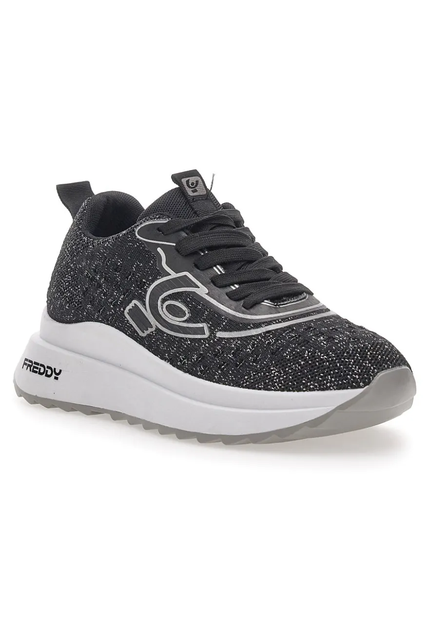 Sneakers Nere da Donna Freddy 7552