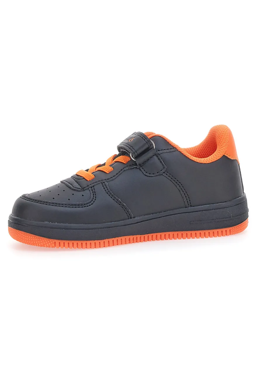 Sneakers Nere e Arancioni Sevenoaks 2308