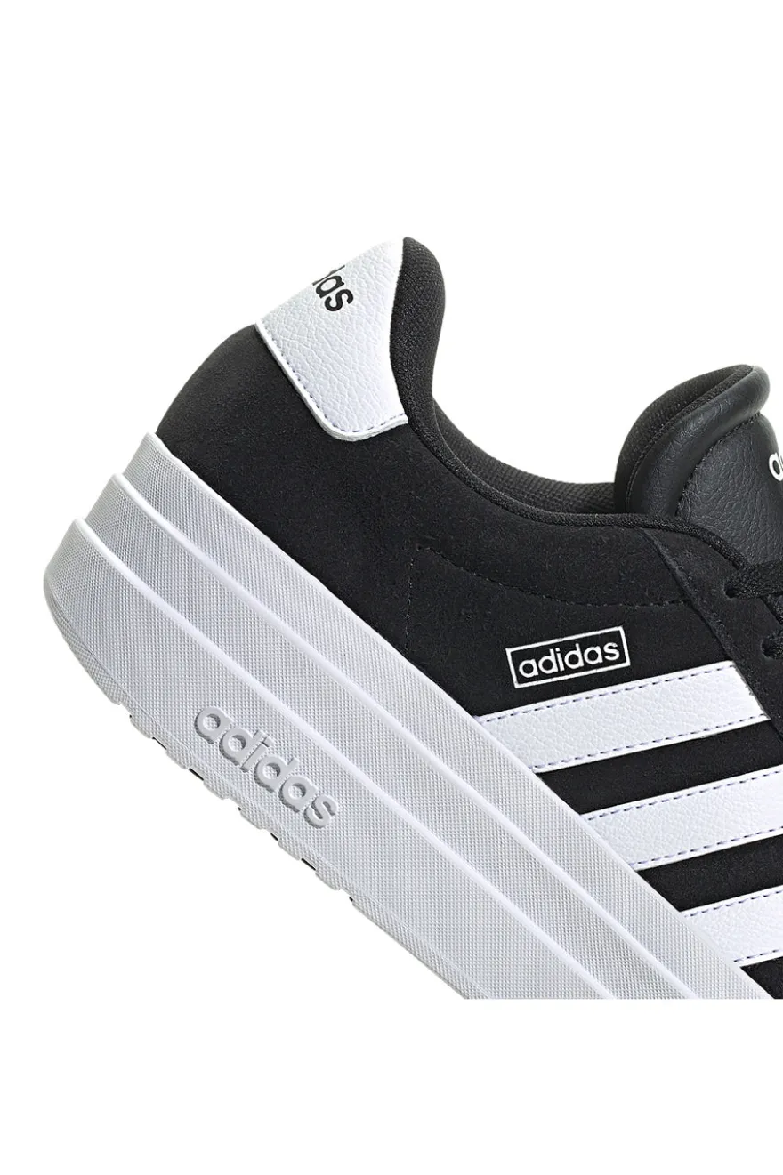 Sneakers Nere e Bianche Con Flatform Adidas VL Court Bold