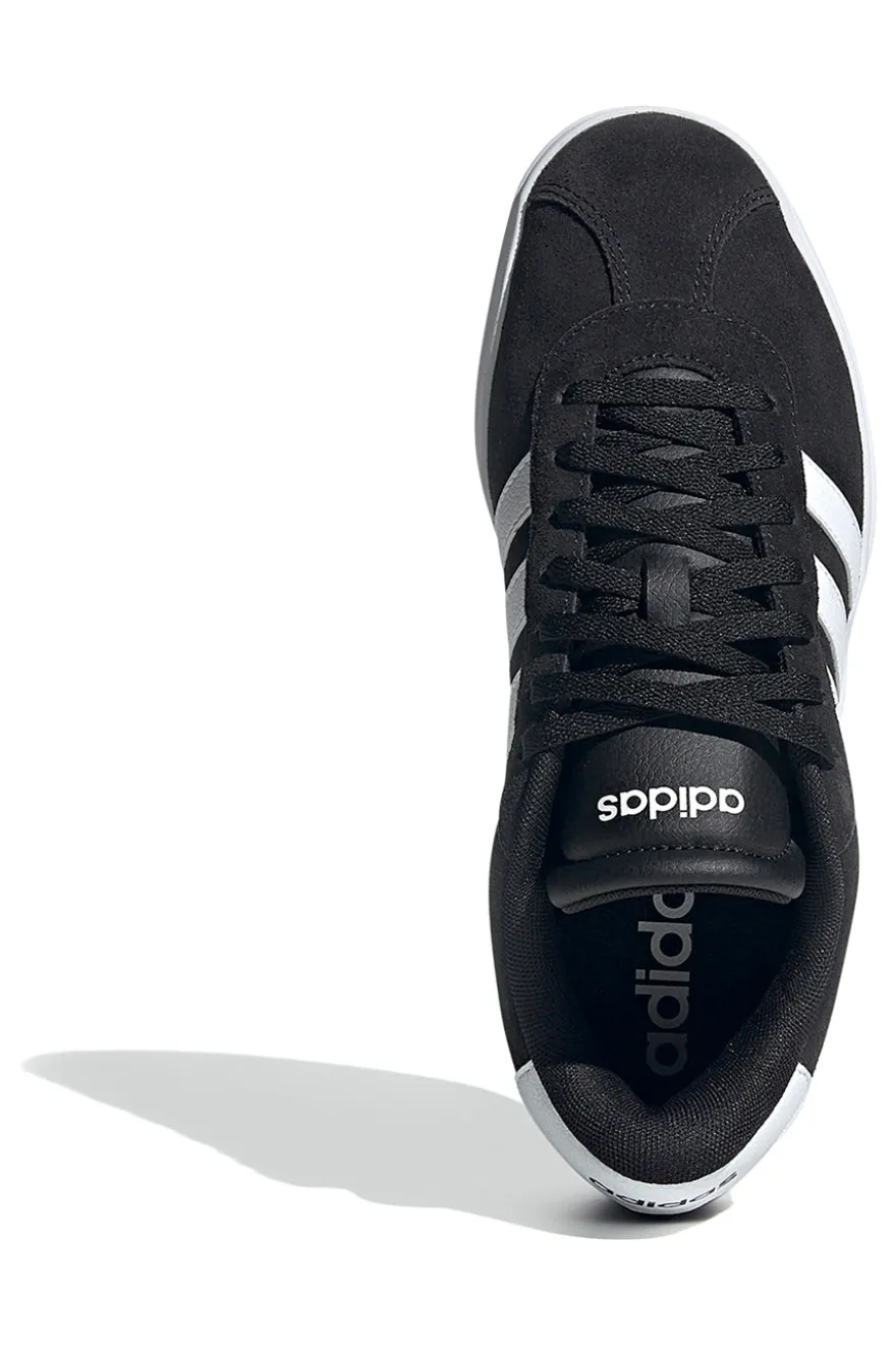 Sneakers Nere e Bianche Con Flatform Adidas VL Court Bold