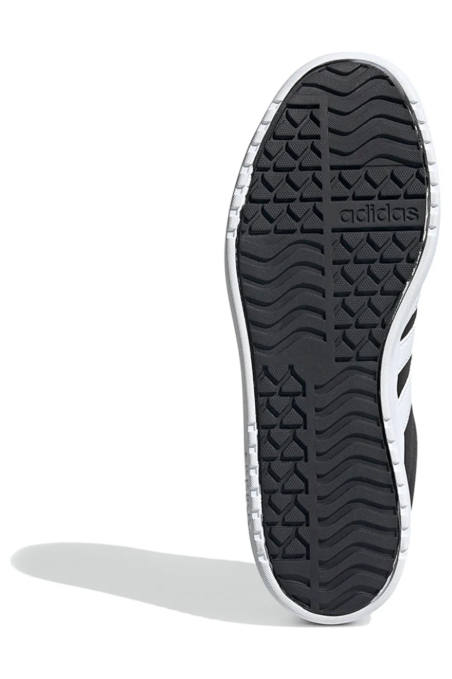 Sneakers Nere e Bianche Con Flatform Adidas VL Court Bold