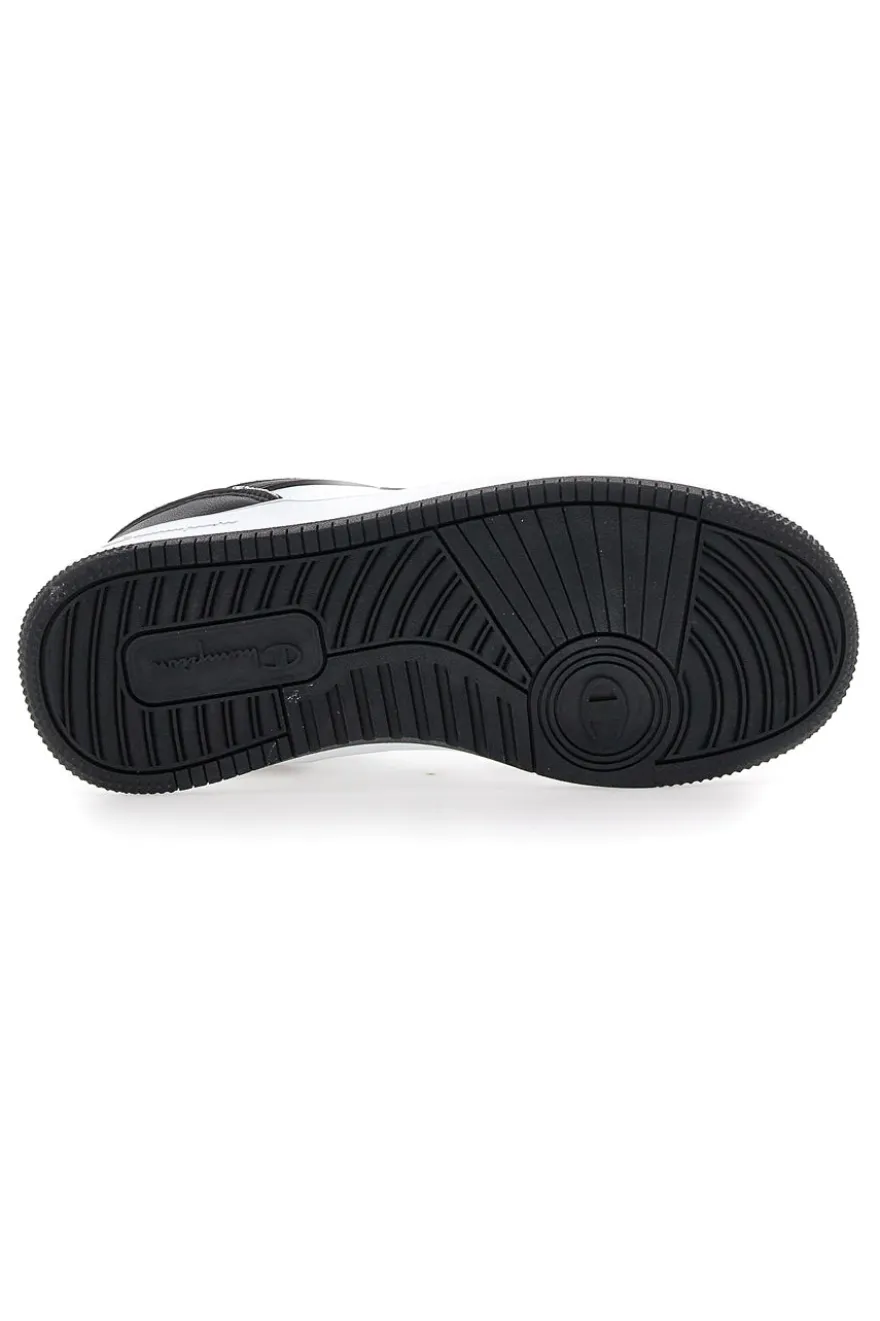 Sneakers nere e bianche con logo laterale Champion RD18 2.0 Low B GS
