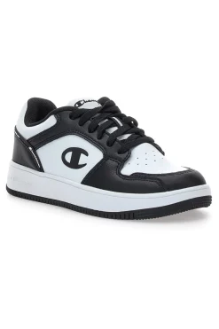 Sneakers nere e bianche con logo laterale Champion RD18 2.0 Low B GS