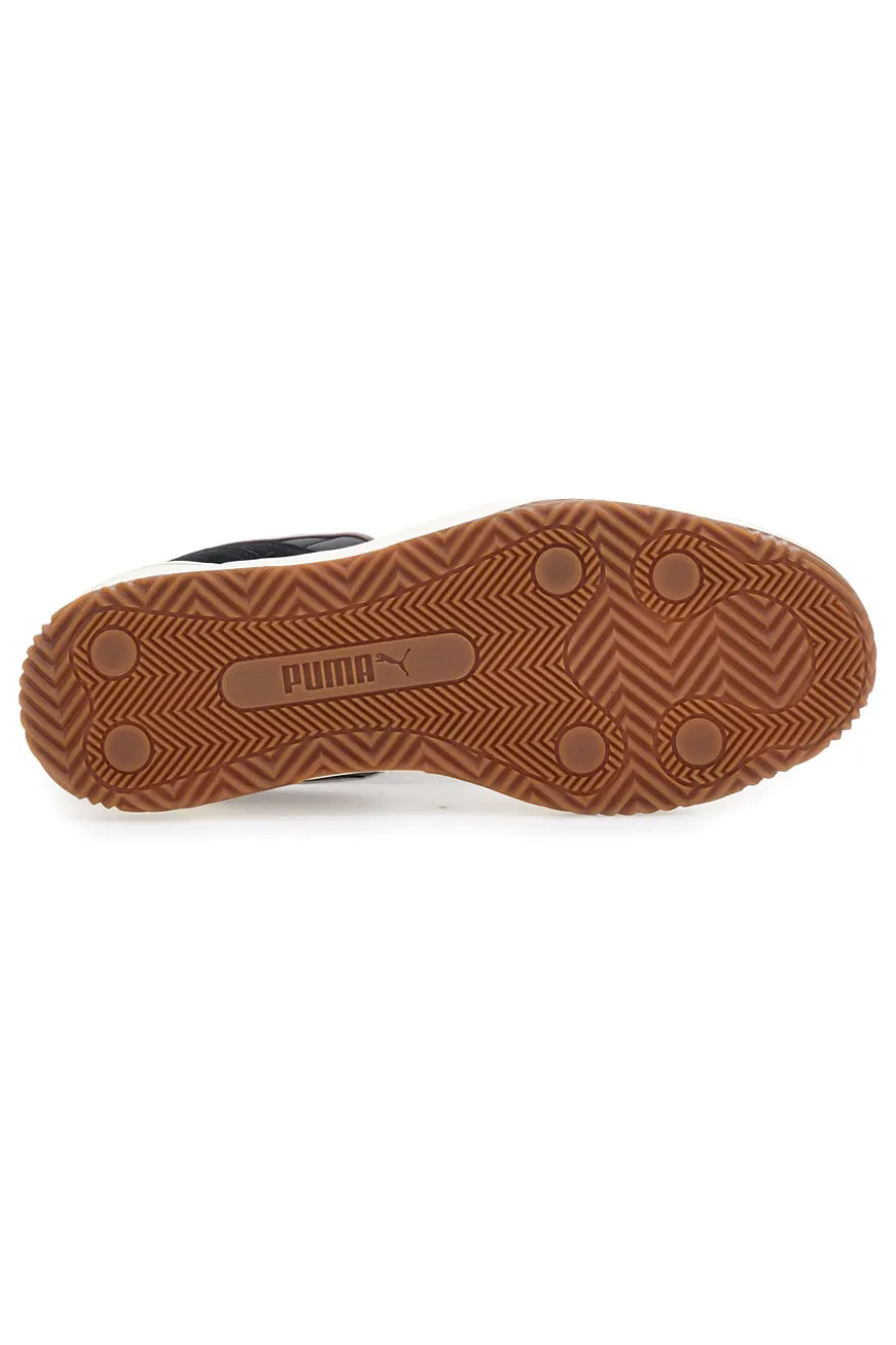 Sneakers nere e bianche suola marrone Puma Tifosi SD