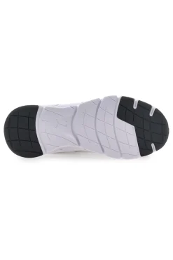 Sneakers nere e bianche slip on in mesh Puma Flexfocus Lite SLIPTECH Jr