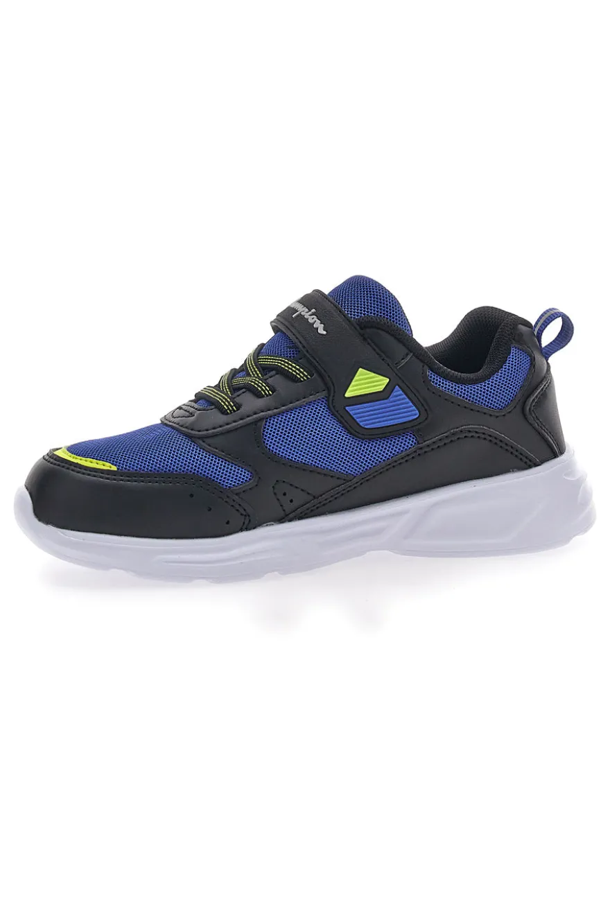 Sneakers Nere e Blu Con Luci Champion Wave B PS