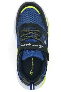 Sneakers Nere e Blu Con Luci Champion Wave B PS