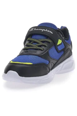 Sneakers Nere e Blu Con Luci Champion Wave B PS