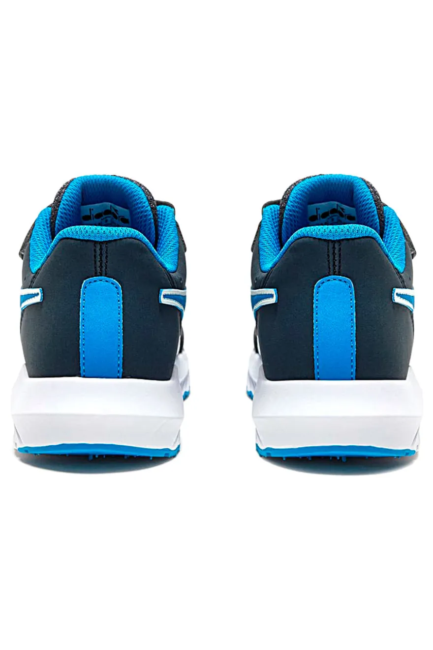 Sneakers Nere e Blu Con Strappi In Velcro DIADORA FALCON 4 SL JR V