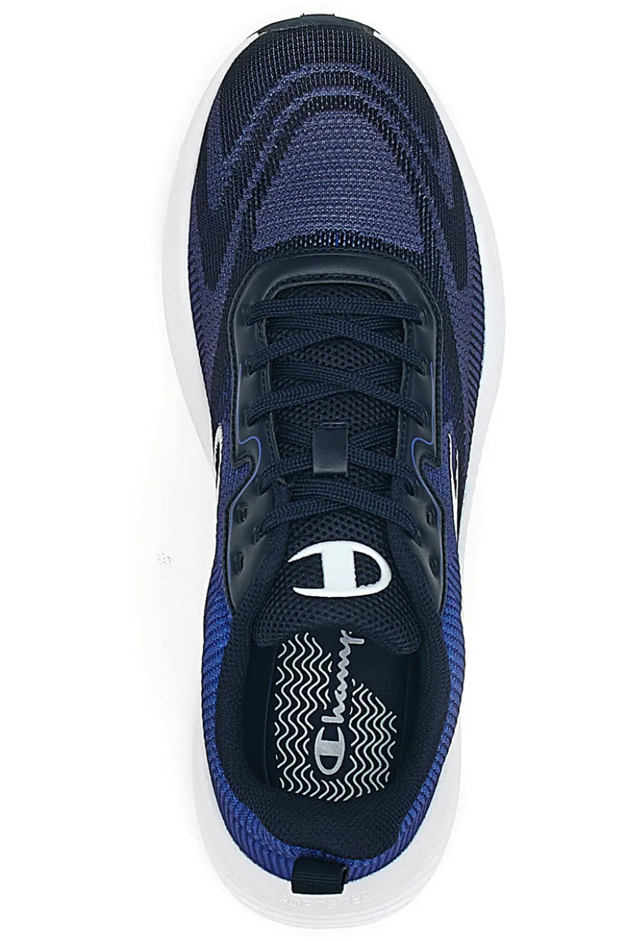 Sneakers Nere e Blu con Tomaia in Mesh CHAMPION GALACTIC Low Cut Shoe