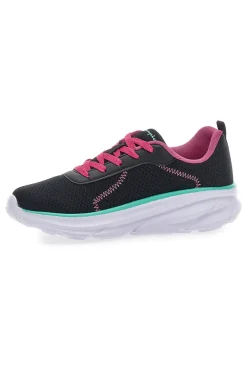 Sneakers nere e fucsia con suola sportiva Champion Hro J G Gs Low Cut