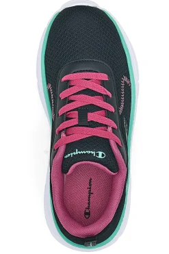 Sneakers nere e fucsia con suola sportiva Champion Hro J G Gs Low Cut