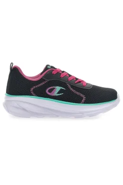 Sneakers nere e fucsia con suola sportiva Champion Hro J G Gs Low Cut