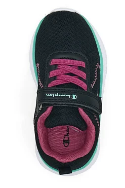 Sneakers nere e fuxia con strappo Champion HRO J G TD