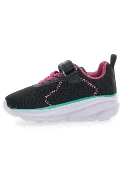 Sneakers nere e fuxia con strappo Champion HRO J G TD