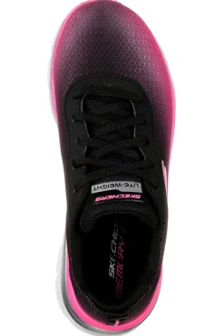Sneakers Nere e Fuxia Skechers Fashion Fit - Build Up