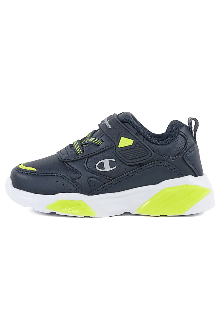 Sneakers nere e gialle Champion Wave B TD Low Cut